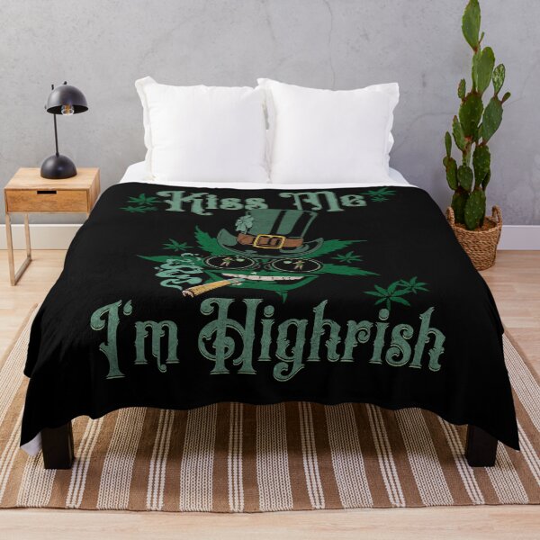 Item preview, Kiss Me I'm Highrish - St. Patrick's Day designed and sold by Rich Summers Art.