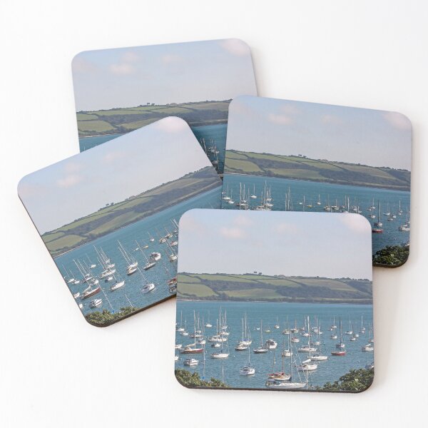 Item preview, Boats moored in the Camel Estuary, Cornwall designed and sold by yackers1.
