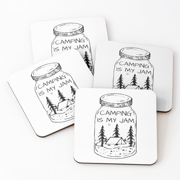 Item preview, CAMPING IN MY JAM designed and sold by SticerOcean.