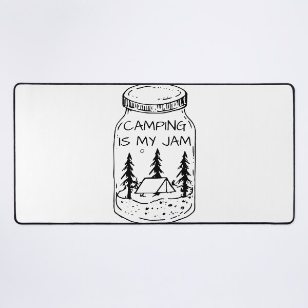 Item preview, CAMPING IN MY JAM designed and sold by SticerOcean.