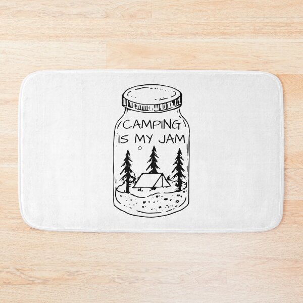 Item preview, CAMPING IN MY JAM designed and sold by SticerOcean.