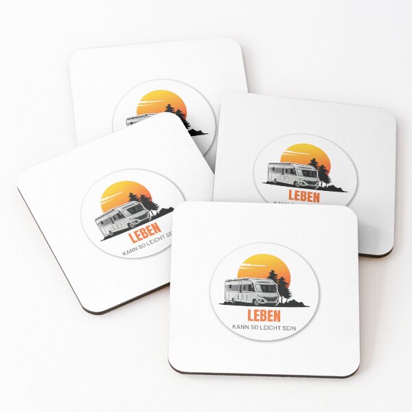 Item preview, LIFE CAN BE SO EASY. Camping Caravan Campervan Camper Design T-Shirt Hoodie Cup individually mobile freedom designed and sold by JoWillem.