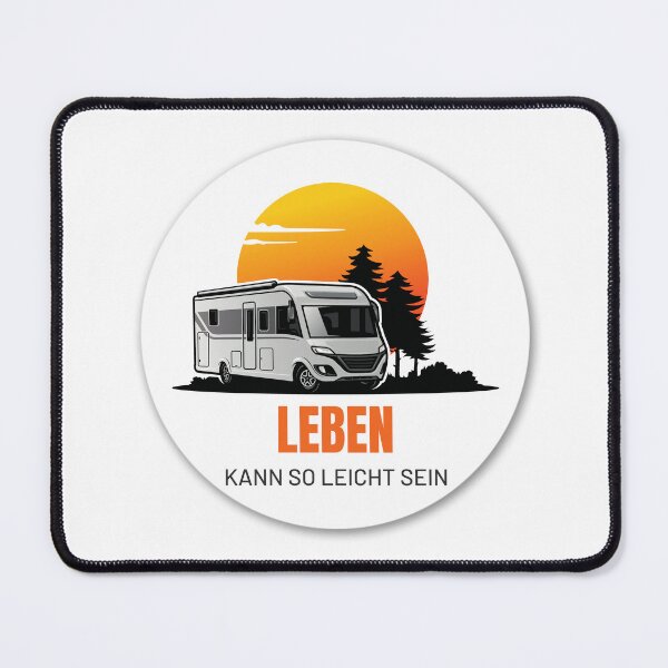 Item preview, LIFE CAN BE SO EASY. Camping Caravan Campervan Camper Design T-Shirt Hoodie Cup individually mobile freedom designed and sold by JoWillem.