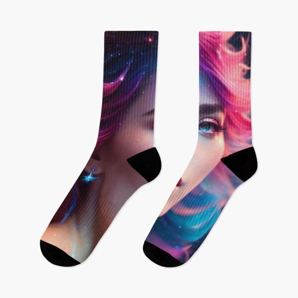 Artikelvorschau, Cosmic Beauty #10 – Cosmic Beauty mit roten Haaren – Teil der Cosmic Beauty Collection entworfen und verkauft von DoubleExposures.