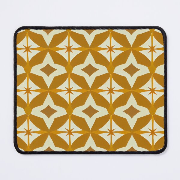 Item preview, ocher geometric pattern designed and sold by QuikiPatterns.