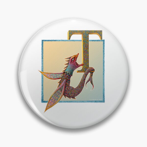Item preview, Letter T - Alphabet Monster - Guardian and Protector designed and sold by Gretchen Deahl.