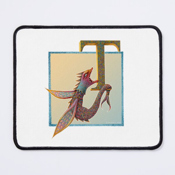 Item preview, Letter T - Alphabet Monster - Guardian and Protector designed and sold by Gretchen Deahl.
