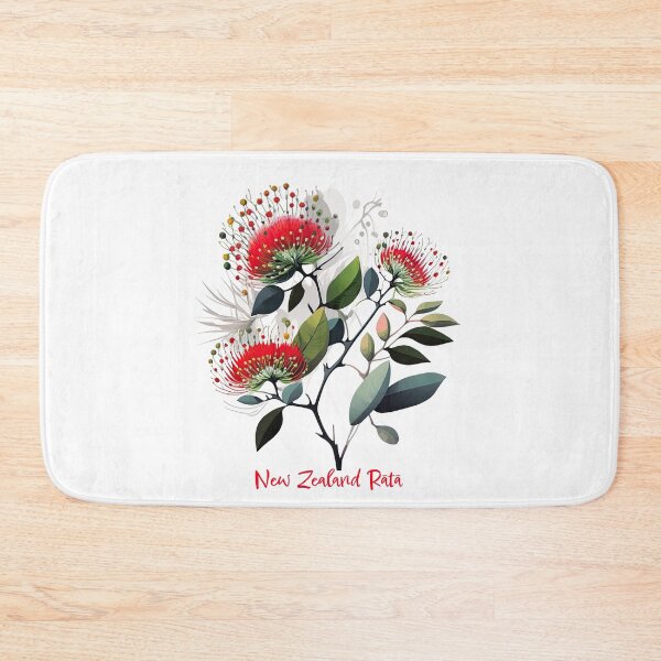 Item preview, Experience the Natural Beauty of New Zealand Rata Flowers with Our Stunning Apparel and Homeware Products! designed and sold by ThePurpleMelon.