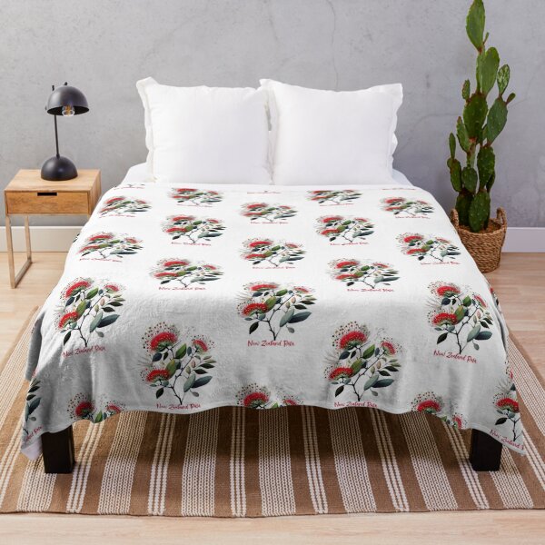 Item preview, Experience the Natural Beauty of New Zealand Rata Flowers with Our Stunning Apparel and Homeware Products! designed and sold by ThePurpleMelon.