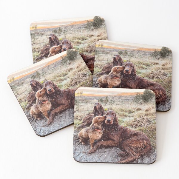 Item preview, Red Setters and Dachshund  designed and sold by ScarlettBrooke.