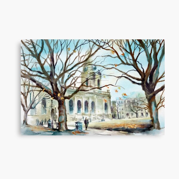 The Last Leaves Fall Canvas Print