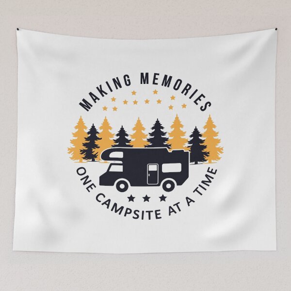 Item preview, MAKING MEMORIES ONE CAMPSITE AT A TIME designed and sold by SticerOcean.