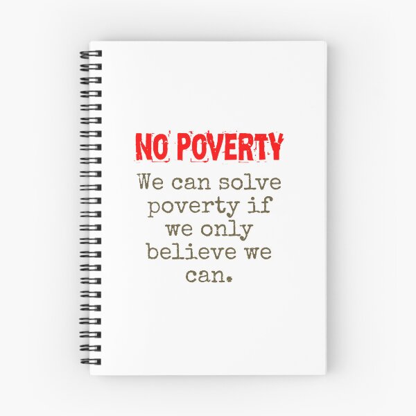 Item preview, We Can Solve Poverty If We Only Believe - Poverty Quote designed and sold by CrankyOldDude.