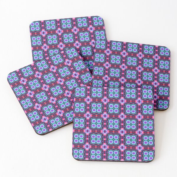 Item preview, Quad Galactic Utopia: Blue and Purple Pattern on a Seamless Micro Detail Background Tiled Med and Purple Pattern on a Seamless Micro Detail Background designed and sold by TrippyTextiles.
