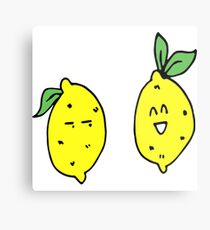 Just 2 lemons Metal Print