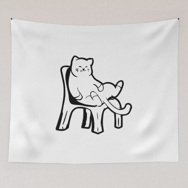 Item preview, funny lazy bored cat designed and sold by stor11.