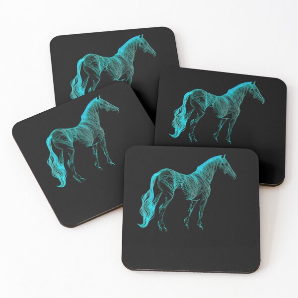 Item preview, Turquoise Equestrian Art Horse Lover Western Rodeo designed and sold by TrialNError.