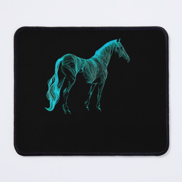 Item preview, Turquoise Equestrian Art Horse Lover Western Rodeo designed and sold by TrialNError.