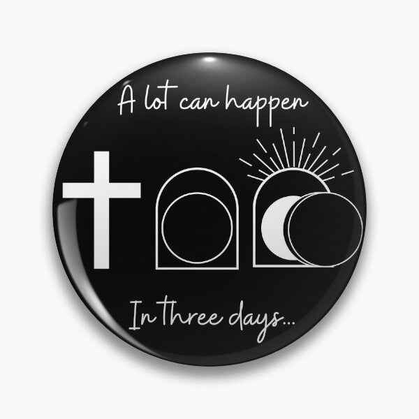 Item preview, A lot can Happen in three days Resurrection Christian designed and sold by MotherOfMany87.