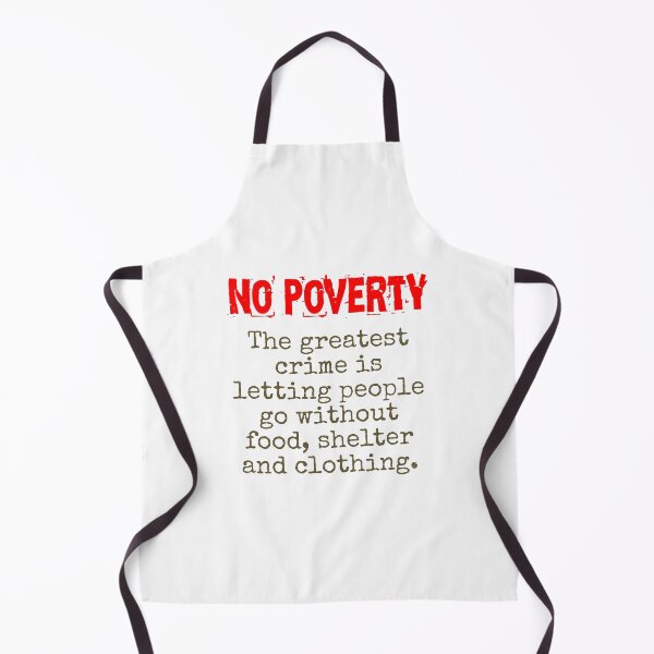 Item preview, The Greatest Crime Is Letting People Go - Poverty Quote designed and sold by CrankyOldDude.