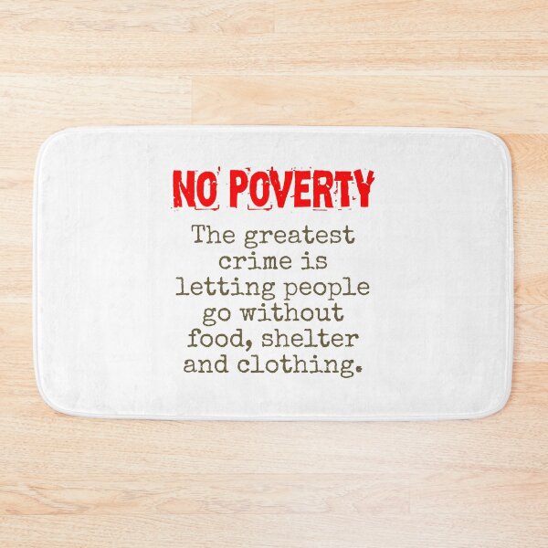 Item preview, The Greatest Crime Is Letting People Go - Poverty Quote  designed and sold by CrankyOldDude.