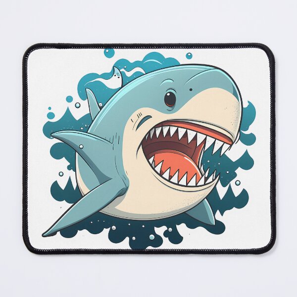 Item preview, Cute Shark Cartoon designed and sold by BHDesignCo.