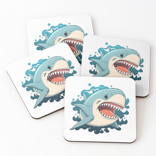 Item preview, Cute Shark Cartoon designed and sold by BHDesignCo.