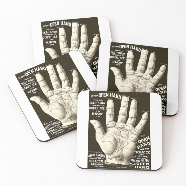 Item preview, Tabaco de mano abierta Póster designed and sold by Dalipoe.