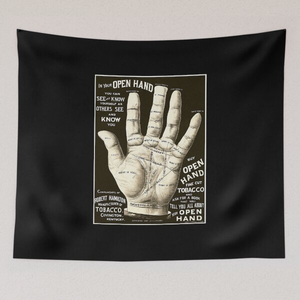 Item preview, Open Hand Tobacco Poster designed and sold by Dalipoe.