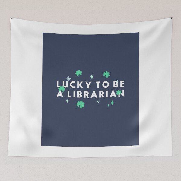 Item preview, Lucky To Be A Librarian designed and sold by erion-store.