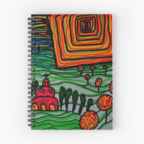 Item preview, Wormhole over the landscape designed and sold by George Hutton Hunter.