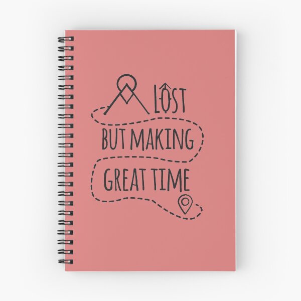 Item preview, Lost but making great time designed and sold by Tyler Christian.