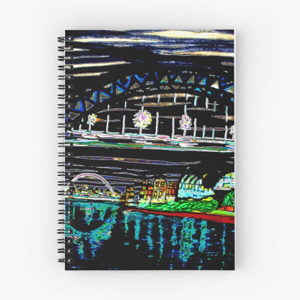 Item preview, Night at Tyne Quayside designed and sold by George Hutton Hunter.