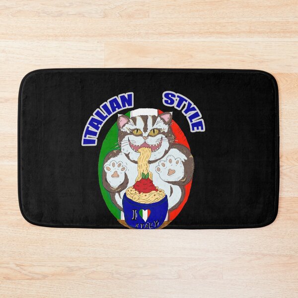Item preview, Kitten Eating Spaghetti designed and sold by ragnacold.