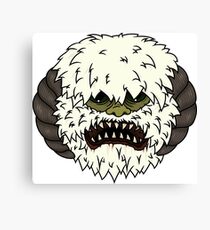Angry Wampa Canvas Print