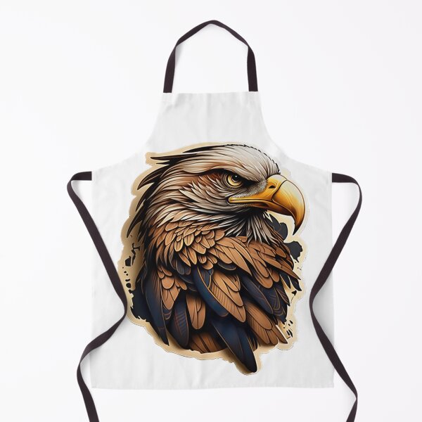 Item preview, Fierce Intense Bald Eagle designed and sold by TraditionalCA.
