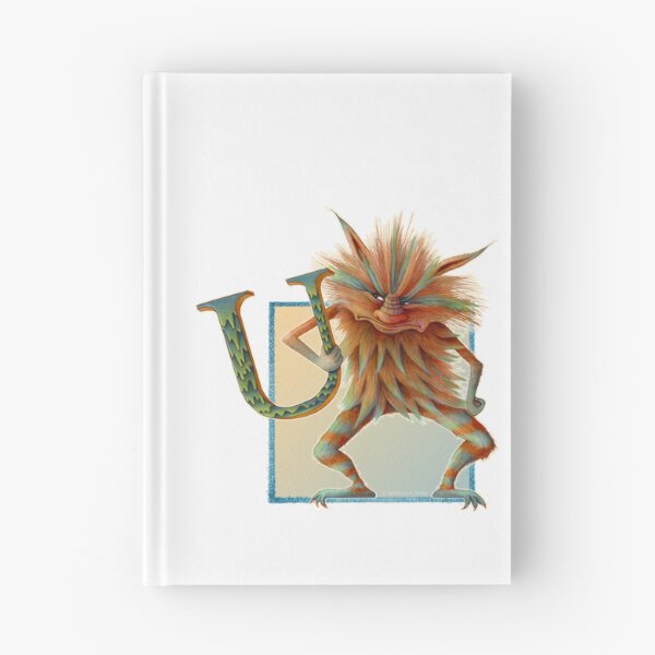 Item preview, Letter U - Alphabet Monster - Guardian and Protector designed and sold by Gretchen Deahl.