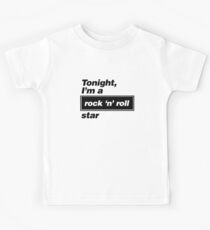 Oasis - Rock 'n' Roll Star lyrics Kids T-Shirt