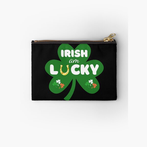 Item preview, Irish am Lucky St Patricks Day on Shamrock designed and sold by BluePlanetMerch.