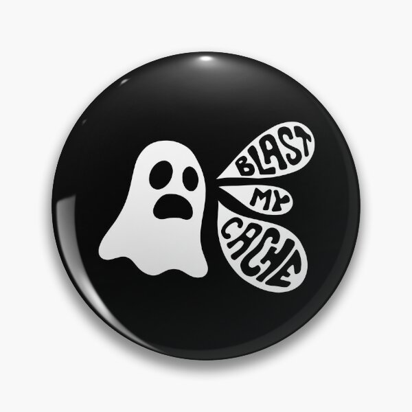 Artikelvorschau, MBMBaM Blast My Cache Ghost entworfen und verkauft von erincrnkdesign.