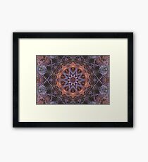 Concentric Sage Framed Print
