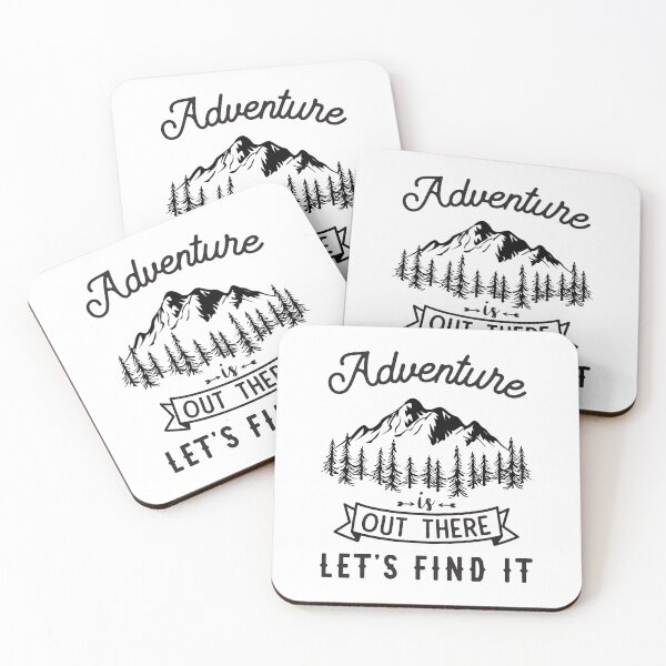 Item preview, ADVENTURE OUT THERE LET'S FIND IT designed and sold by SticerOcean.