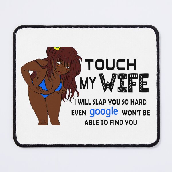Item preview, Do Not Touch My Wife; designed and sold by StickerApe.
