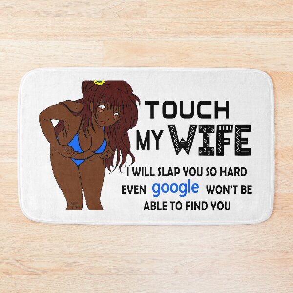 Item preview, Do Not Touch My Wife; designed and sold by StickerApe.