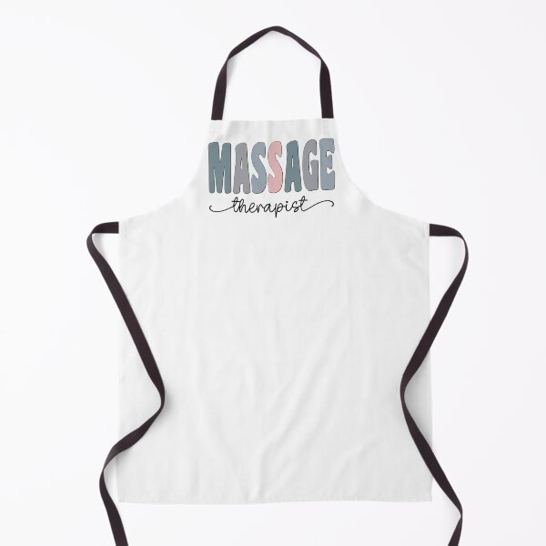 Item preview, Massage Therapist Pastel Funky Retro Script Design designed and sold by mysticblvd.