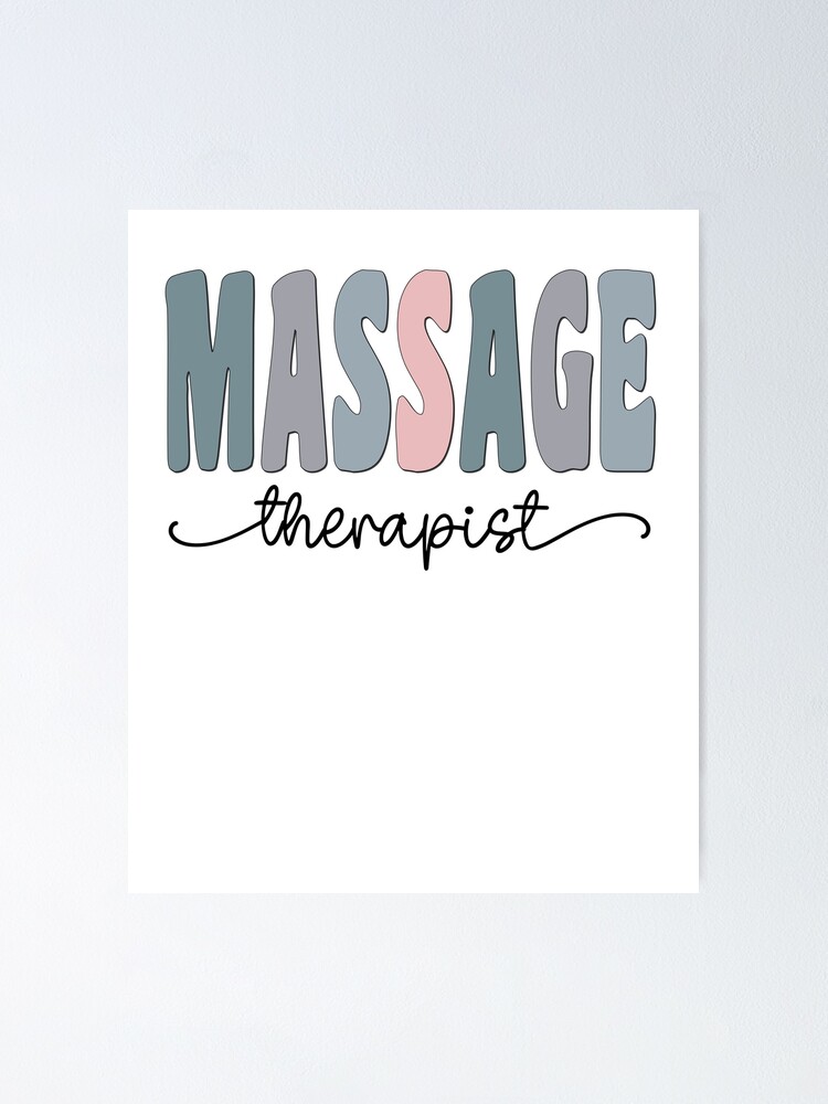 Respiratory Therapist Pastel Funky Retro Script Design Poster for Sale by  mysticblvd