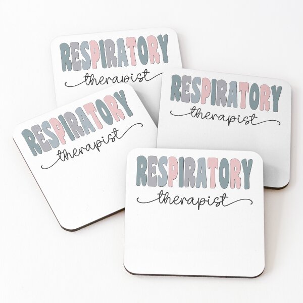 Item preview, Respiratory Therapist Pastel Funky Retro Script Design designed and sold by mysticblvd.