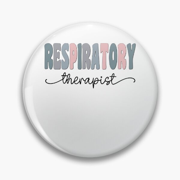 Item preview, Respiratory Therapist Pastel Funky Retro Script Design designed and sold by mysticblvd.