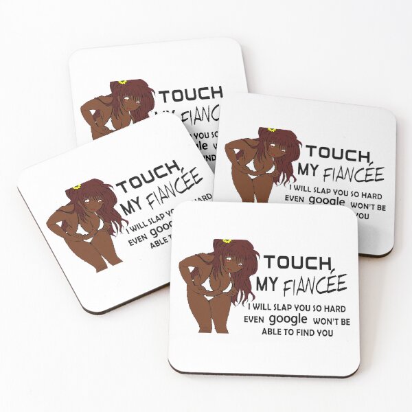 Item preview, Do Not Touch My Fiancee; designed and sold by StickerApe.