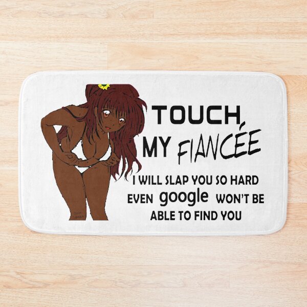 Item preview, Do Not Touch My Fiancee; designed and sold by StickerApe.